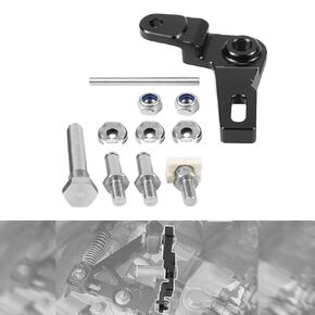Bevinsee Short Shifter Relay Assembly Only Compatible with Golf MK4 MK5 MK6 MK7 6 Speed Manual Compatible with Audi A3 8V TT MK3 Aluminum
