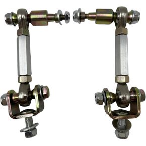 Diesel Front Sway Bar End Link Sway Bar Relocation For Adjustable 0-6"" Lift Kit Compatible with 2003-2008 Ram 2500 3500 4WD, Sliver
