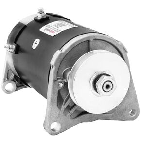 New 12V Starter Generator Compatible with EZ GO Golf Cart 4 Cycle Engine Turf Utility Industrial Cart Medalist GSB107-10B GSB107-10C 25533-G01 26993-G01 27065-G01 + 1-Yr Warranty