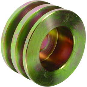 New 2-Groove Pulley Compatible With Delco 10DN 10SI 12SI 15SI 27SI Compatible With 1G Series 2G Series Alternators 1846787, 1964758, 1968354, 1970830
