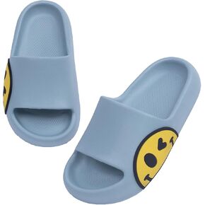Guyarns Big Kids Cloud Slides ، Boy Boys Girls Slides Non-Summer Summer Beach Pool Shoes Toddler Cartoon Slides Sandals Indoor & Outdoor Garden Slippers Shower Shower in Kuwait
