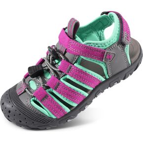 Stelle Boys Girls Sport Water Sandals Kids Summer Outdoor Beach Hiking Closed-Toe Athletic Shoes for Toddler/Little/Big Kids