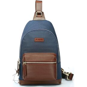BURGAN 104 The Cross, Unisex Cross Body Designer Messenger and Shoulder/Backpack Sling Bag for Men and Women.
