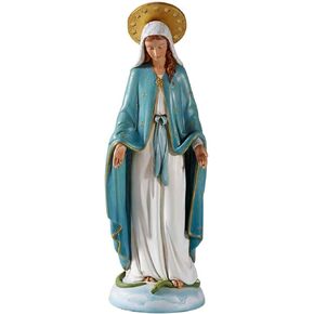 Resin Our Lady of The Blessed Sacrament Figurine Inspired by Sister M.I. Hummel, 8 Inch