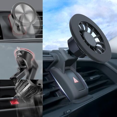 لحامل هاتف MagSafe Tundra/Sequoia، مناسب حصريًا لـ 2024-2022 Toyota Tundra و2023 2024 Toyota Sequoia، لسلسلة iPhone 15/14/13/12/Mini، ملحقات Toyota Tundra/Sequoia in Saudi Arabia