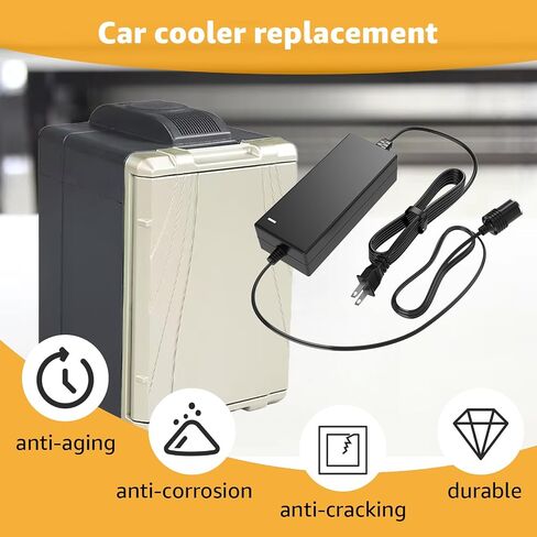 12V Cooler Power Cord Compatible with Coleman Thermoelectric Cooler,Replacement for Coleman Electric Cooler Power Adapter,Thermoelectric Cooler Power Cord in Saudi Arabia