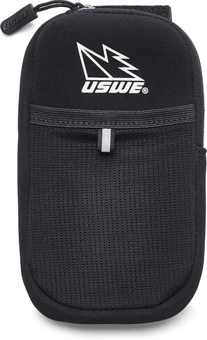 USWE Phone Pocket for The NDM 2 Harness, Compatible with USWE Backpacks & Hydration Packs, Fits Size Phone 6.9 x 3.8 inches, Black in Kuwait