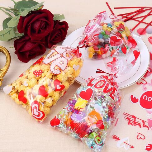 أكياس حلوى السلوفان من Lanfixilly للهالوين، 150 قطعة من أكياس حلوى الهالوين، أكياس حلوى الهالوين، 6 أنماط من أكياس هدايا الهالوين مع أربطة ملتوية لمستلزمات الحفلات الخدعة أو الحلوى in Kuwait