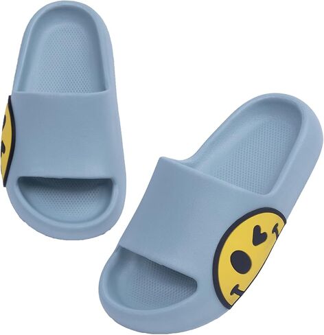 Guyarns Big Kids Cloud Slides ، Boy Boys Girls Slides Non-Summer Summer Beach Pool Shoes Toddler Cartoon Slides Sandals Indoor & Outdoor Garden Slippers Shower Shower in Kuwait