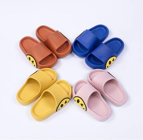 Guyarns Big Kids Cloud Slides ، Boy Boys Girls Slides Non-Summer Summer Beach Pool Shoes Toddler Cartoon Slides Sandals Indoor & Outdoor Garden Slippers Shower Shower in Kuwait