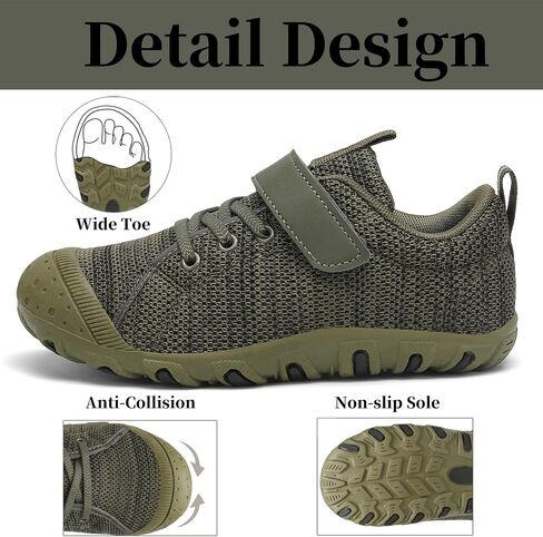 Kids Barefoot Shoes Anti-Collision Girls Boys Sneakers Slip on Running Hiking Tennis Shoes for Toddler/Little/Big Kid in Kuwait