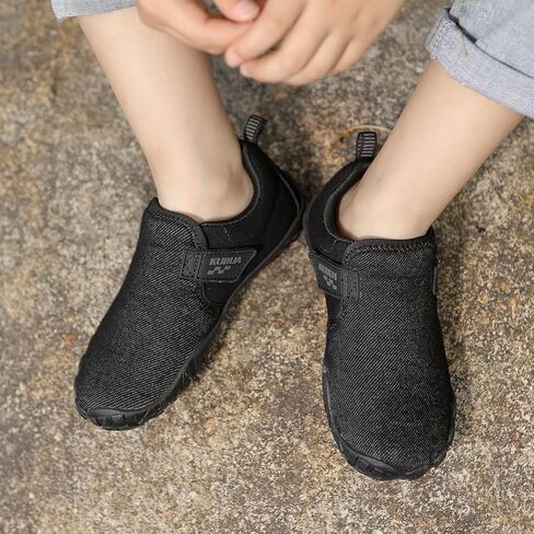 KUBUA Kids Barefoot Shoes Boys Girls Slip On Minimalist Sneakers for Walking Tennis Athletic Hiking Toddler Little Big Kid in Saudi Arabia