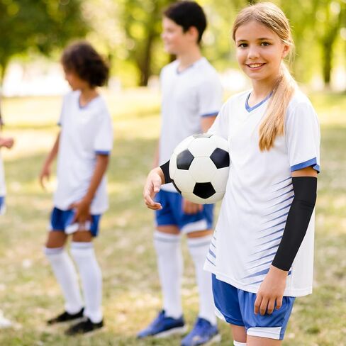 أكمام ذراع 3pairs للأطفال ، غلاف جليدي مرن في الهواء الطلق للشباب كرة قدم لكرة القدم الرياضة البيسبول in Kuwait