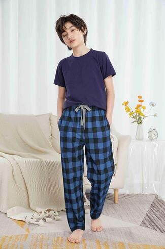 HiddenValor Big Boys Cotton Pajama Lounge Pants With Pockets in Kuwait