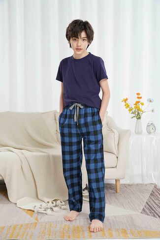 HiddenValor Big Boys Cotton Pajama Lounge Pants With Pockets in Kuwait