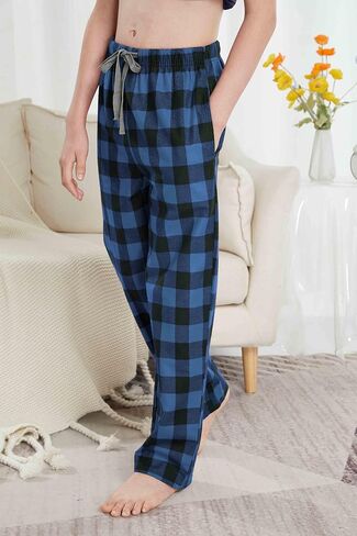 HiddenValor Big Boys Cotton Pajama Lounge Pants With Pockets in Kuwait