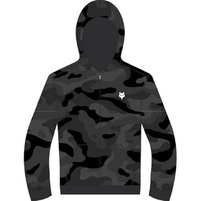 Fox Racing Boys' Youth Camo Fleece Zip-up Hoodie