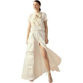 Cynthia Rowley Taffeta Cargo Skirt