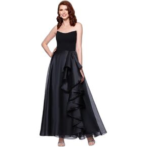 Betsy & Adam Length Length ، Litrapless ، Mursha Shuffle Skirt ، مع صورة ظلية A-Line