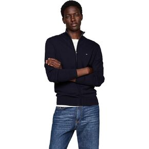 Tommy Hilfiger Men's Lightweight Full Zip Up Sweater