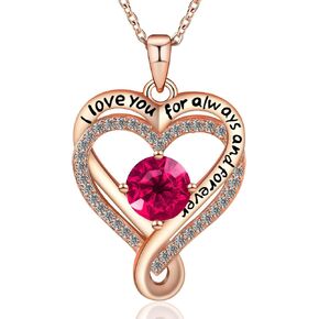 Heart Necklaces for Women Jewelry - Gifts for Her, Wife, Girlfriend, Mom, Daughter