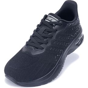 QAUPPE Wide Toe Box Shoes Women Arch Support Running Shoes for Plantar Fasciitis Wide Width Air Tennis Walking Sneakers