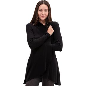 Happyluxe Lightweight Cardigan Sweaters for Women - Eco Cashmere Cardigan with Pockets. Long, Open Front - Made in USA