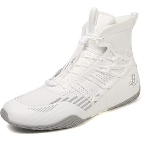 Men's Boxing Shoes Wrestling Shoes High Top Fitness Sneakers Fighting Shoes LS508