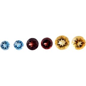 الجمشت الطبيعية ioLite الأزرق توباز بيردوت سيترين carnelian جولة 4mm 5mm 6mm faceted قطع رائعة الجودة AAA الأحجار الكريمة المعايرة لصنع المجوهرات
