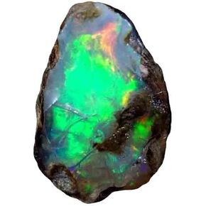 Tindi 09.30Cts. Jumbo Boulder Ethiopian Opal Natural Welo Fire Rough Specimen Gemstone Supply, Jewelry Making Gemstones, Loose Crystals, October Birthstone, Fire Play Opal, Handpicked Assorted