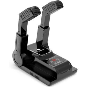 Dr.Prepare Boot Dryer Dryer Dryer ، Dlove Dryer و Boot Warmer مع منفاخ الحرارة ، رف ووقت قابل للتعديل محمول ، تصميم قابل للطي وتجفيف سريع للأحذية ، القفازات ، القبعات ، الجوارب ، أحذية التزلج ، اللوحة الذكية