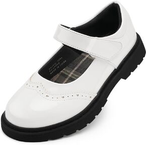 Stelle Girls School Mary Janes Uniform Shoes Flats Dress Shoes Chunky Loafers Oxfords (Little/Big Kids)
