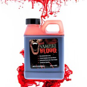 Vampire Blood, Theatrical Quality Fake Blood, 8 Ounce