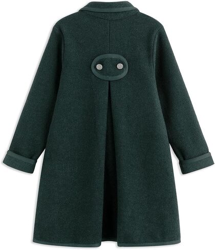 Simplee Kids Girls Girls Dress Button Frait Button Coats Winter Coats Long Sleeve Outerwear مع جيوب 4-14YEAR in Saudi Arabia