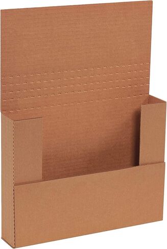 صناديق متحركة من BOX USA مقاس 11.125 بوصة طول × 8.625 بوصة عرض × 1 بوصة ارتفاع متوسطة 50 عبوة | صندوق من الورق المقوى المموج للتعبئة والنقل والتخزين in Saudi Arabia