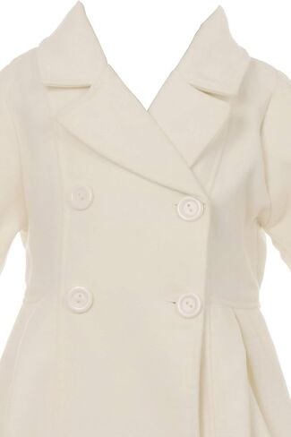 iGirlDress Coat Long Sleeve Button Pocket Long Winter Coat Outerwear in Saudi Arabia