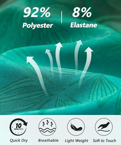 ELETOP Men's Swim Trunks Quick Dry Bathing Suit Swimming Board Shorts Mesh Lining Beach Swimwear in Saudi Arabia
