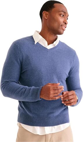 Original Cashmere V-Neck Sweater Men's in Saudi Arabia