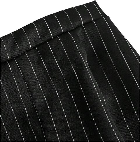 Floerns Girl's 2 Piece Outfits Elegant Striped Sleeveless Suit Vest & Long Elastic Casual Pants Set in Saudi Arabia