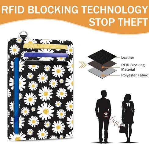 حامل بطاقة الائتمان Metalpha محفظة ضئيلة ، محفظة صغيرة امرأة محفظة RFID ، الجيب الأمامي لطيف Mini Mini Thin Card Molders (Pink Skull) in Saudi Arabia