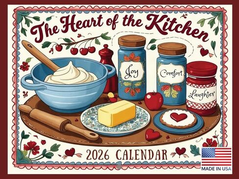 Coffee Calendar 2025 Monthly Wall Calender 12 Month | American Made In The USA in Saudi Arabia