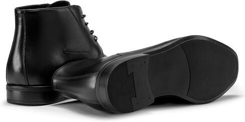 Holy dove Mens Dress Boots,Premium Leather Oxfords,Formal Lace-Up Business Boots for Men‌‌ in Kuwait