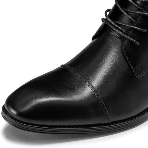 Holy dove Mens Dress Boots,Premium Leather Oxfords,Formal Lace-Up Business Boots for Men‌‌ in Kuwait