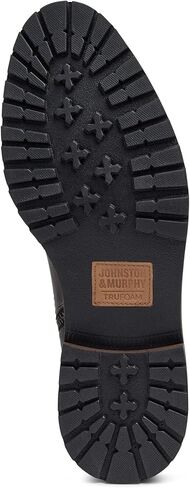 Johnston & Murphy Barrett Plain Toe Zip Boot - أحذية الكاحل الكلاسيكية ، أحذية جلدية غير رسمية للرجال in Saudi Arabia