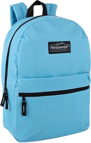 Trail maker 24 Pack- Classic 17 Inch Backpacks in Bulk Wholesale Back Packs for Boys and Girls (Assorted 12 Colors Pack) in Kuwait