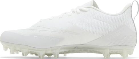 Nike Men's Alpha Huarache8 Pro Lax Lacrosse Cleats Shoes White/Pure Platinum #CW4439-110 - Size Mens 13 in Kuwait