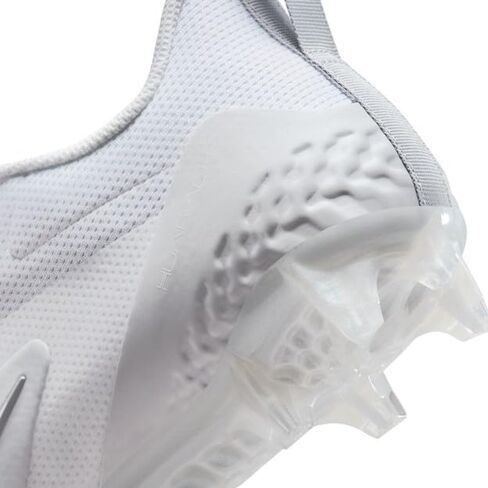 Nike Men's Alpha Huarache8 Pro Lax Lacrosse Cleats Shoes White/Pure Platinum #CW4439-110 - Size Mens 13 in Kuwait