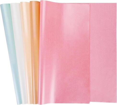 VGOODALL 100 Sheets Metallic Gold Tissue Paper, 20 X 14 inches in Kuwait