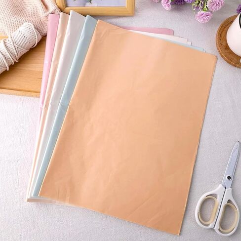 VGOODALL 100 Sheets Metallic Gold Tissue Paper, 20 X 14 inches in Kuwait