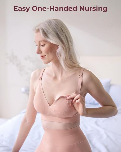 حمالات التمريض Momcozy Coolfit للرضاعة الطبيعية ، فائق التمدد بسلاسة أمومة الأمومة ، تبريد لاسلكي in Saudi Arabia